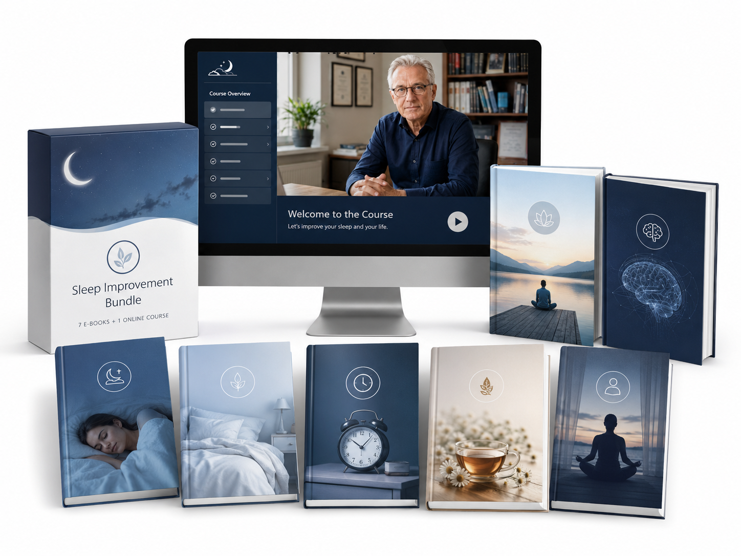 Slaap Beter Slapen e-book bundel met e-cursus